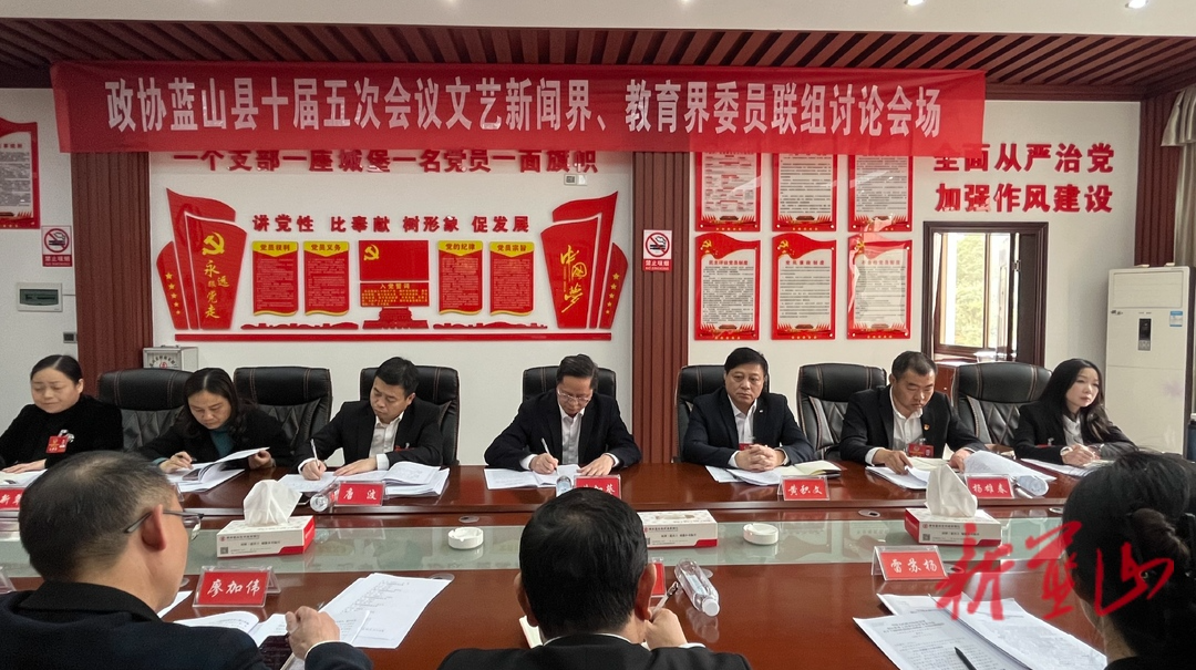 【聚焦兩會】藍(lán)山縣政協(xié)委員開展分組討論