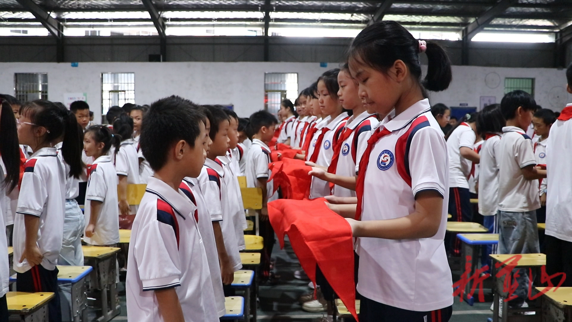 蓝山县三蓝学校：薪火相传守初心  童心向党砺成长