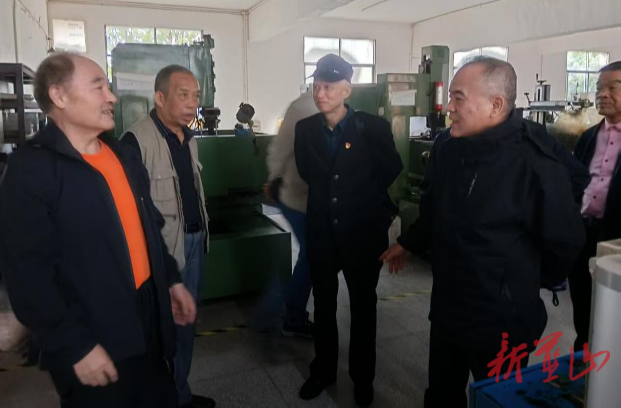 蓝山县老科协：调研创新型企业 银发力量助力科技创新