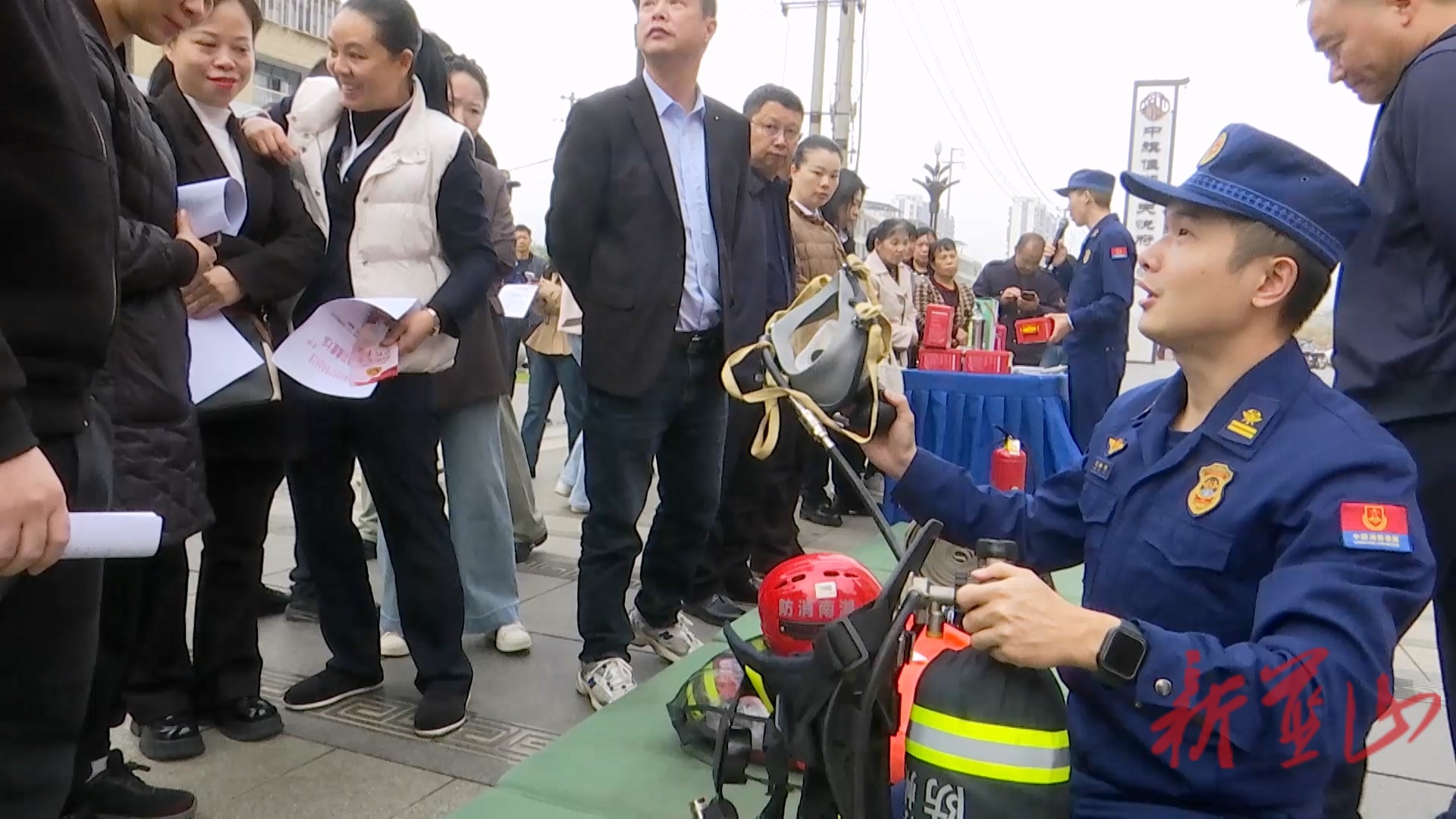 蓝山县启动2025年119消防宣传月活动