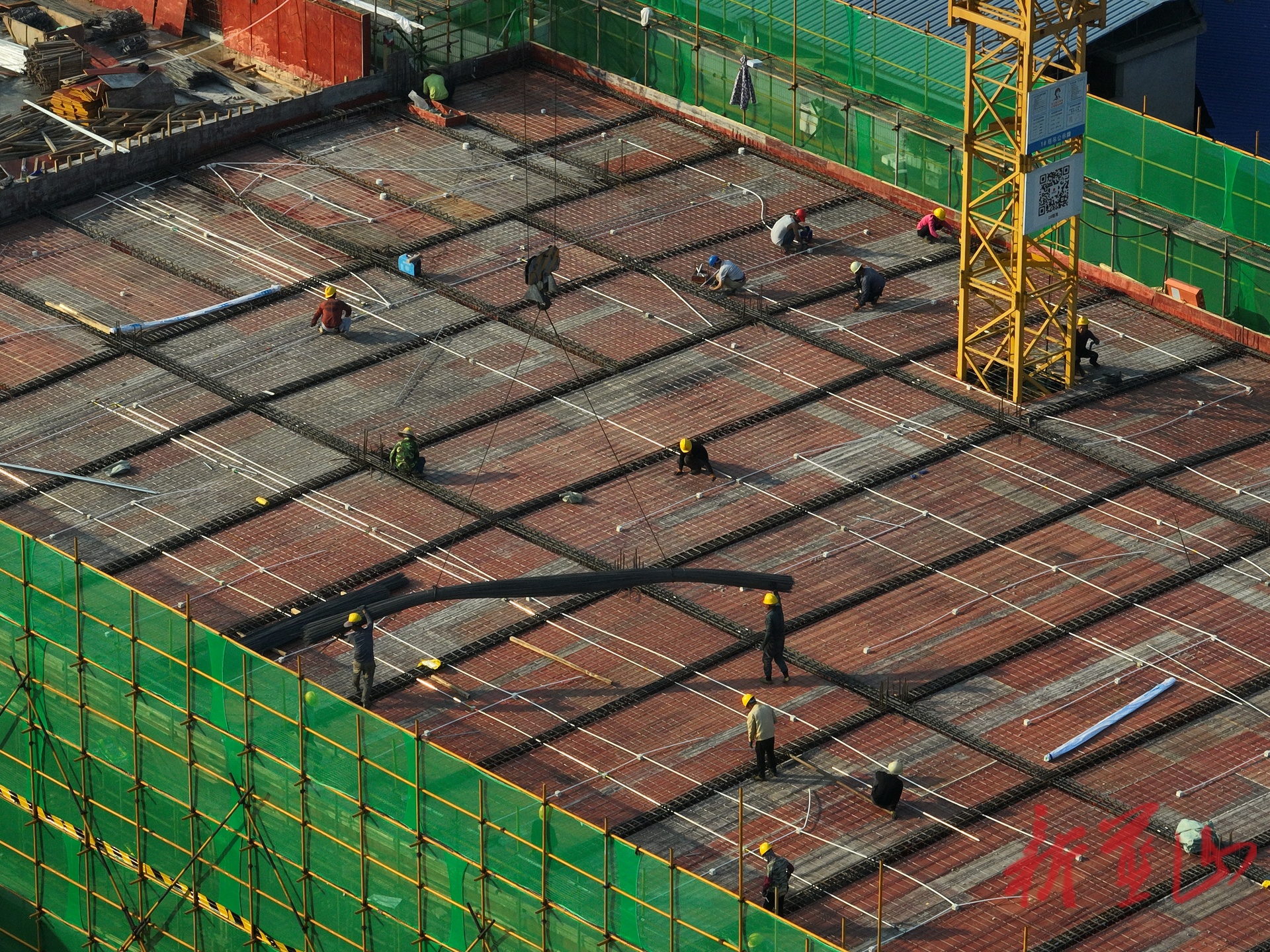 蓝山县第一农贸市场项目建设进入冲刺阶段