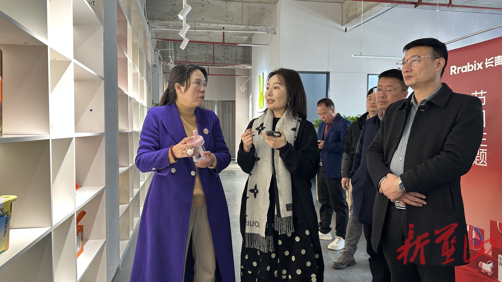 蓝山：刘素萍带队赴长沙考察长沙市蓝山商会部分会员企业