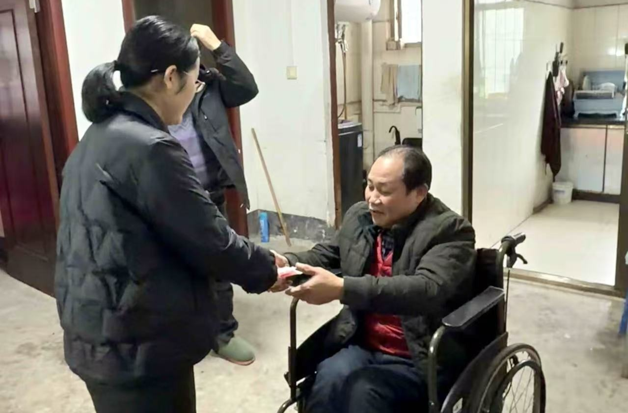 永州市残联携手蓝山县残联开展走访慰问活动