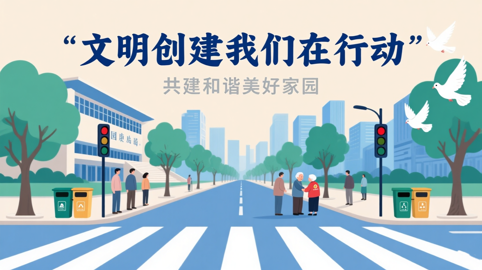 &ldquo;文明创建我们在行动&rdquo;