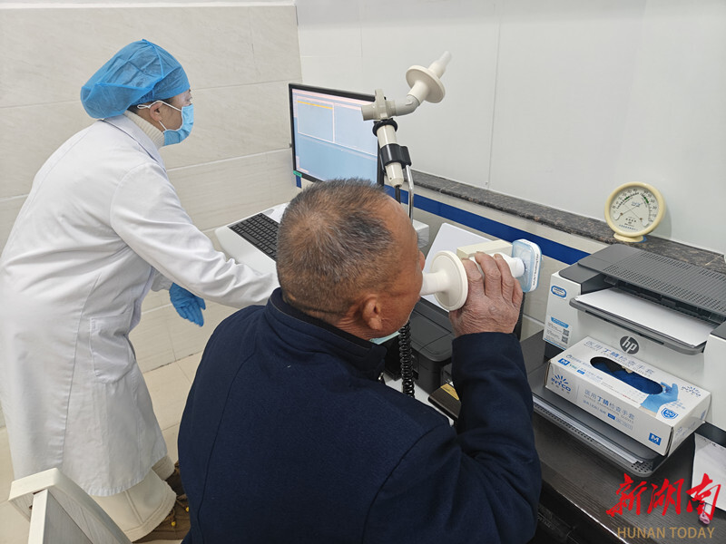 蓝山县中心医院成功开展支气管激发试验 填补县域呼吸精准诊疗空白