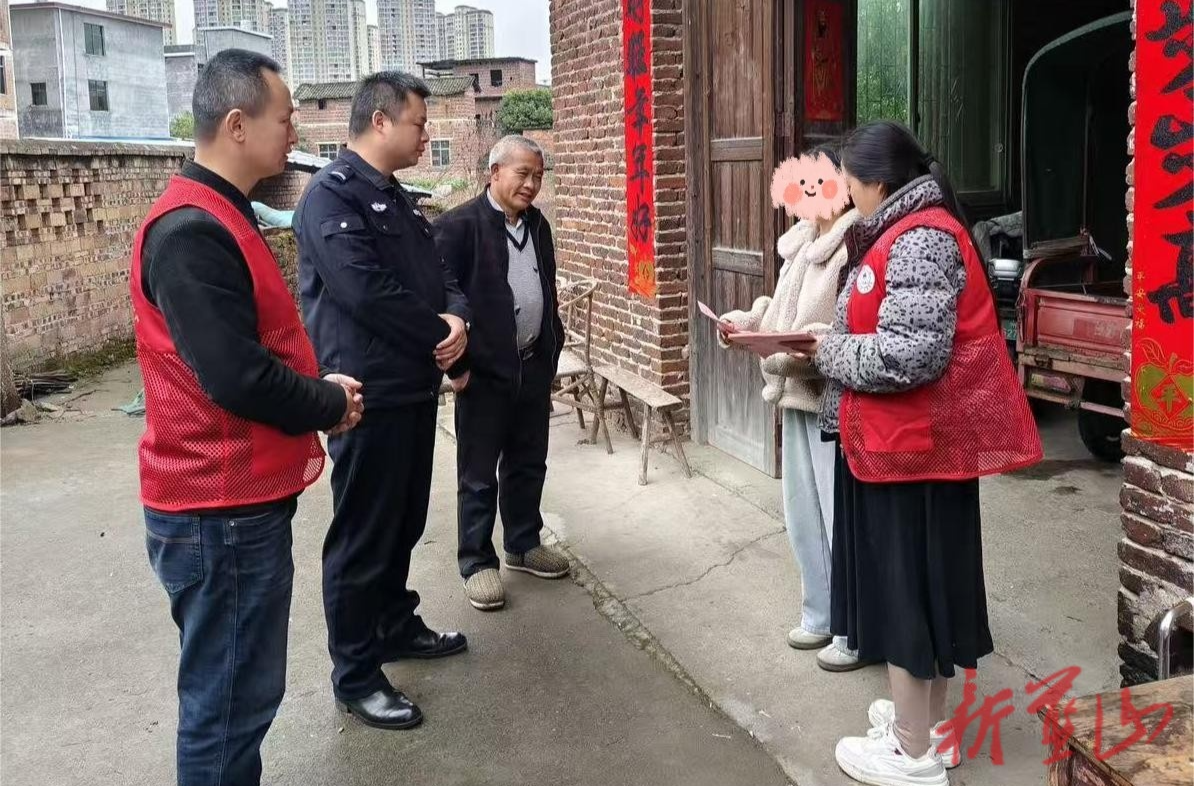 【新春走基层】塔峰镇开展节后留守儿童走访关爱活动