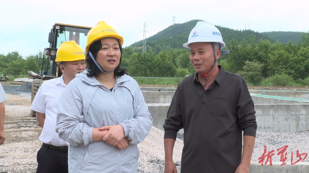 蓝山：邓群调研重点项目建设及企业安全生产工作