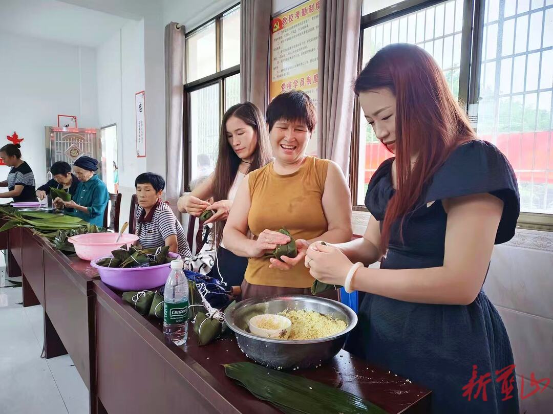 蓝山县坪源村：粽香迎端午瑶韵润乡邻