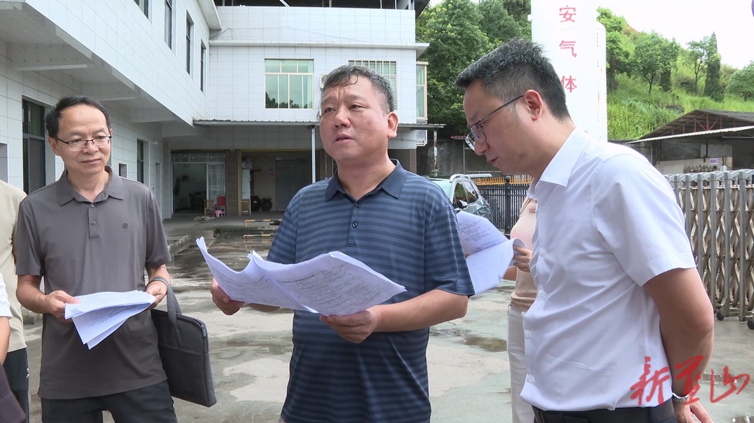 市人大调研组来蓝山督导安全隐患整改工作