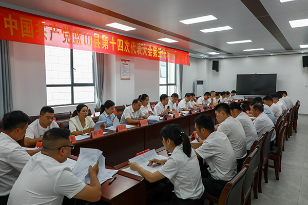 【聚焦党代会】中国共产党蓝山县第十四次代表大会召开各代表团第二次会议