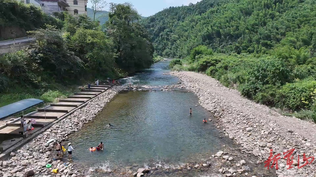 蓝山县毛俊镇杨家洞村：深挖生态“凉”资源   激活夏日“热”经济