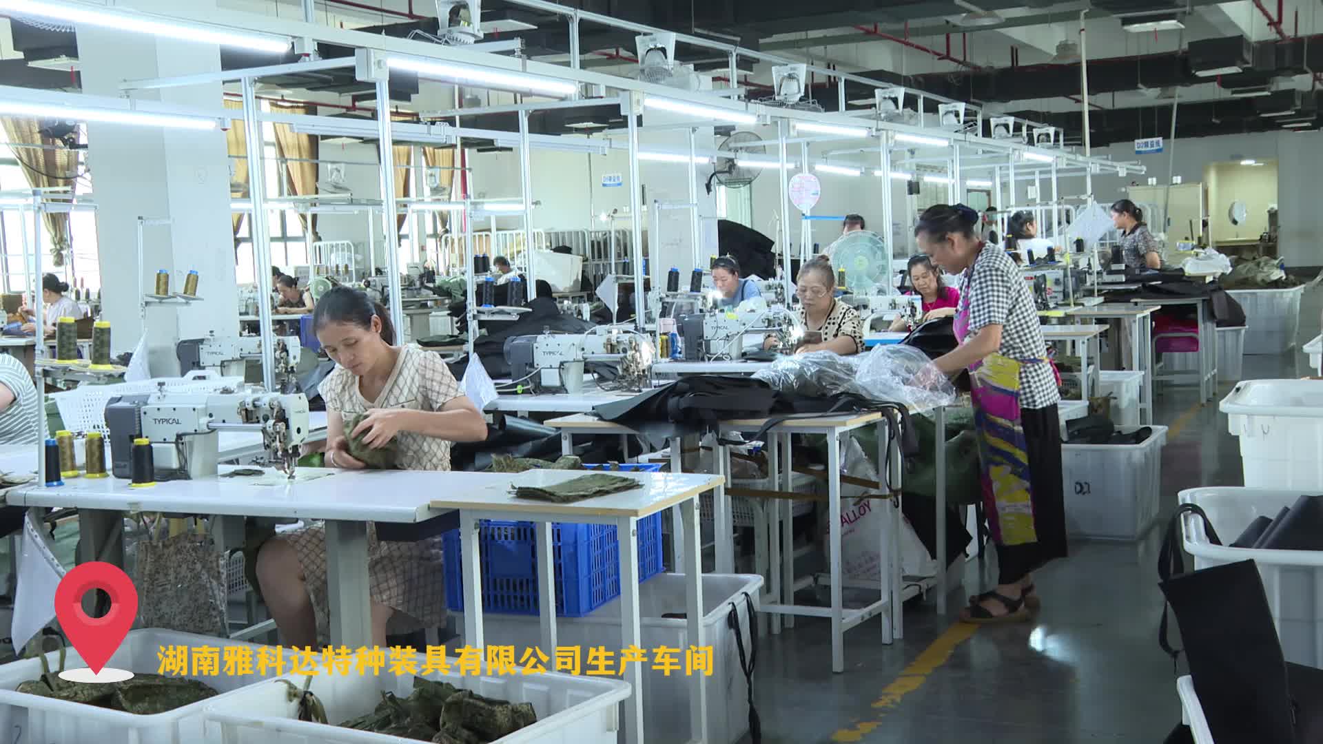 （视频新闻）蓝山：企业订单旺 车间生产忙
