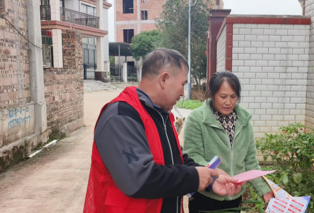 祠堂圩镇栗木村：警觉诈骗风险，共筑安全防线