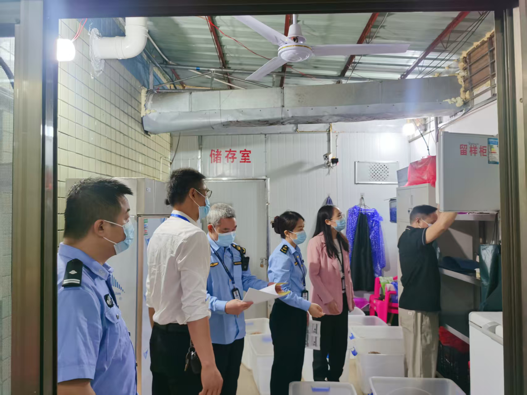 藍山：監(jiān)督落“食”處 立體護航“校園餐”