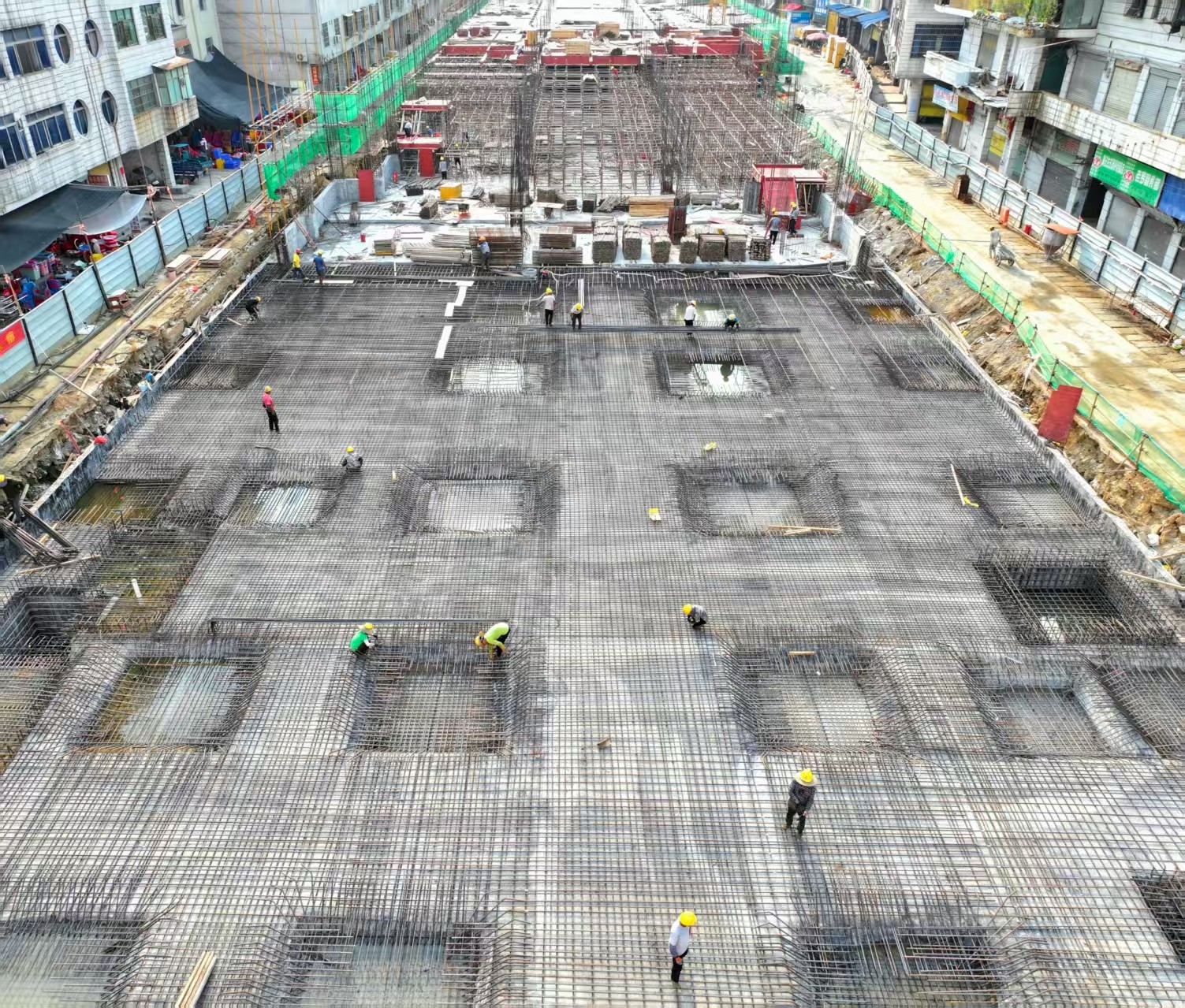 （图片新闻）蓝山县第一农贸市场项目建设有序推进