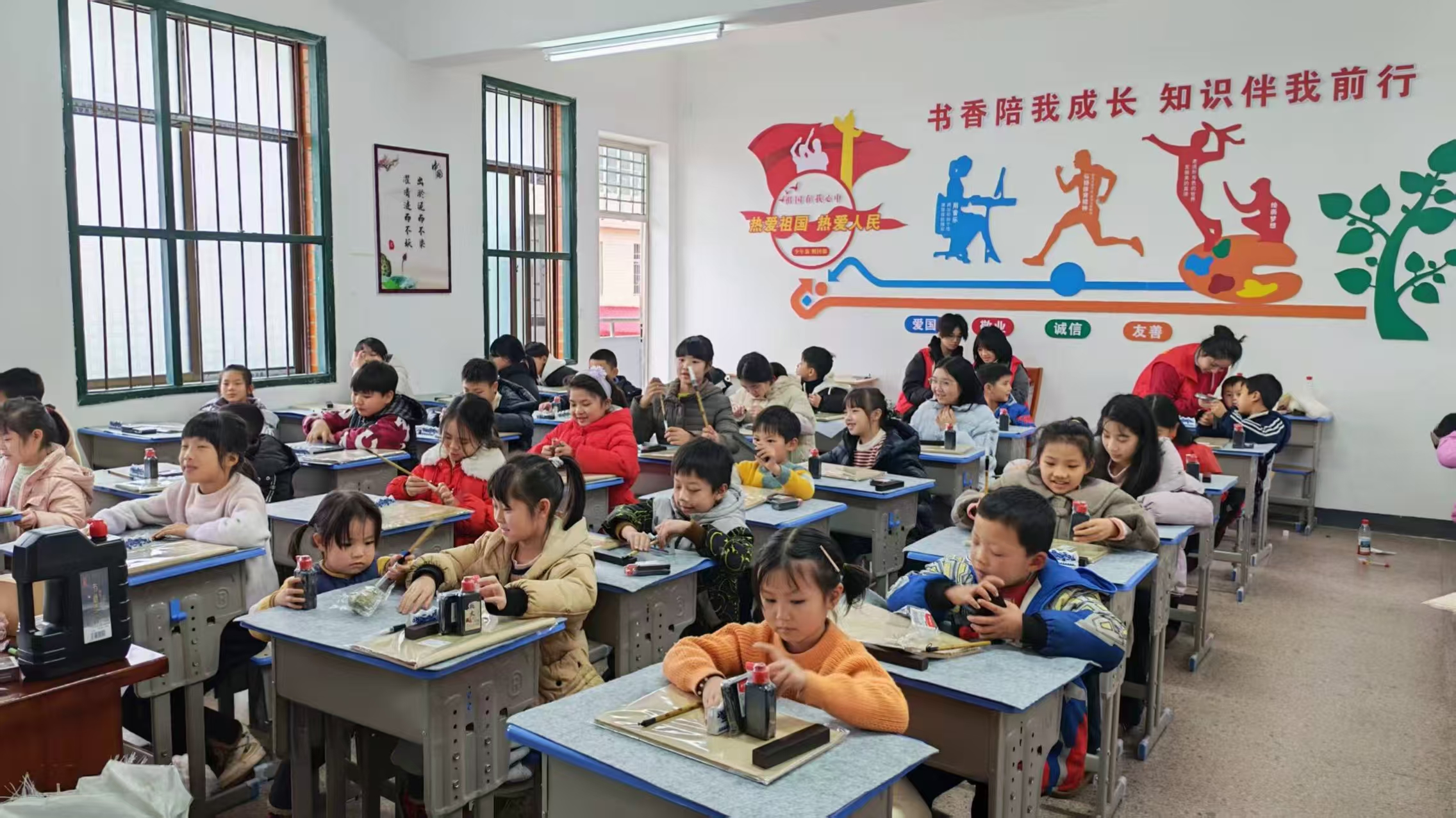 蓝山县“共青团·伙伴计划”2026年寒假爱心托管班暖心开班