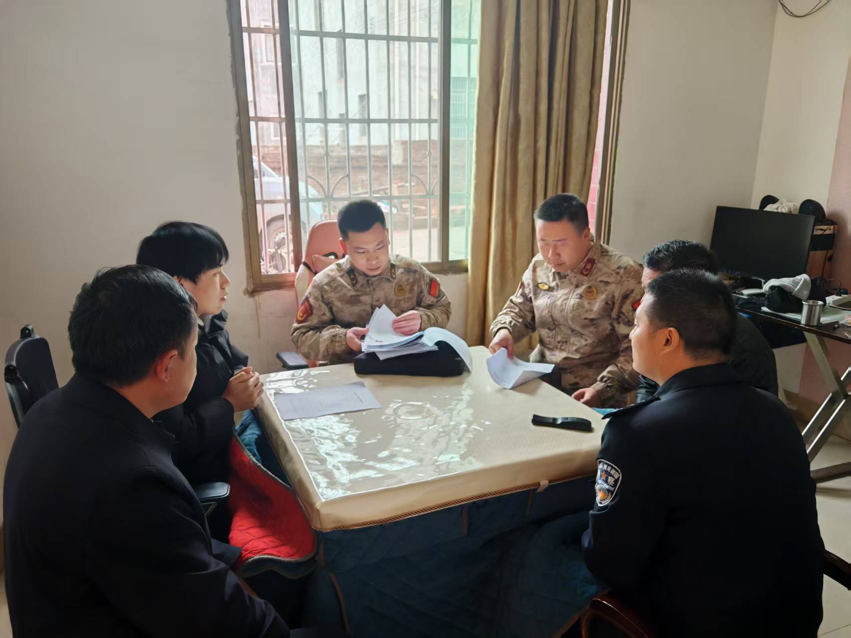 新圩镇：严把政审关，精选优质兵员