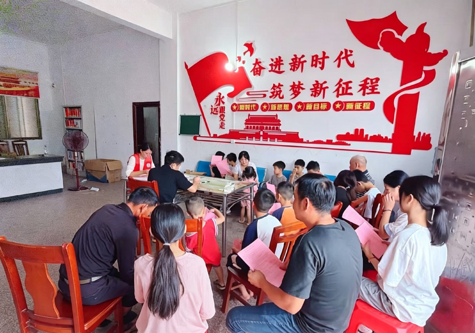祠堂圩镇：盘活党群服务阵地 守护留守儿童快乐暑假