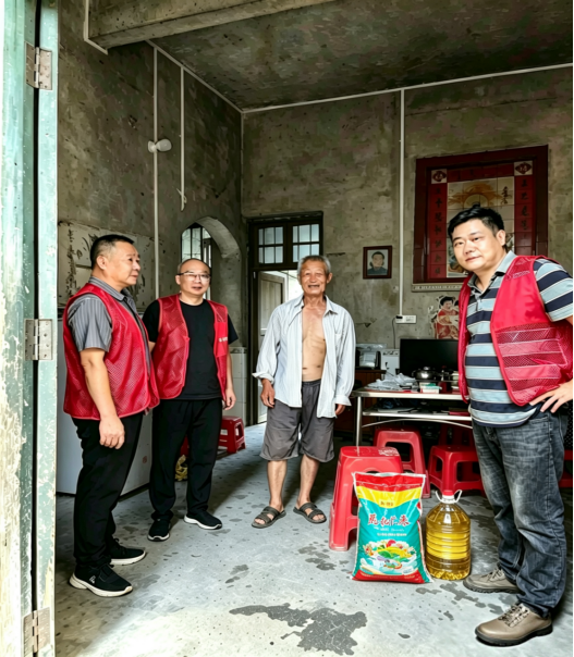 蓝山县交通运输局驻村工作队开展节前走访慰问活动